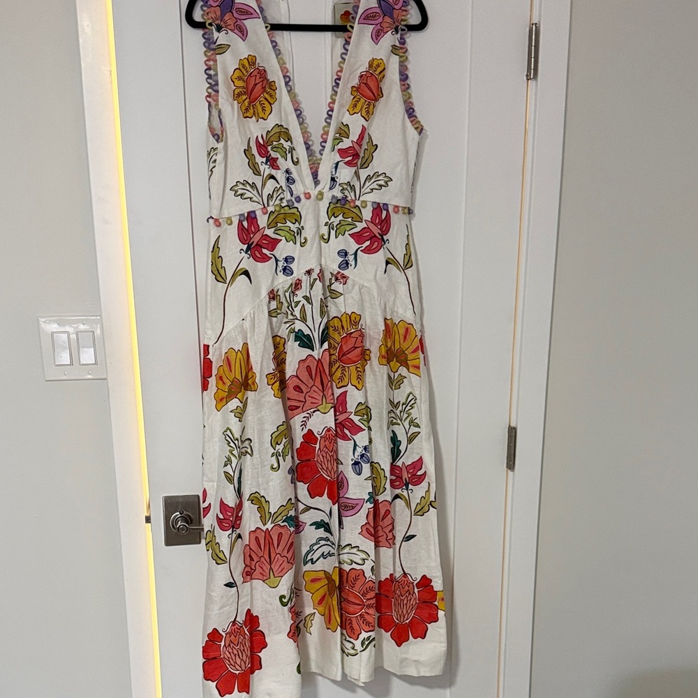 FARM Rio Colorful Floral Maxi Dress